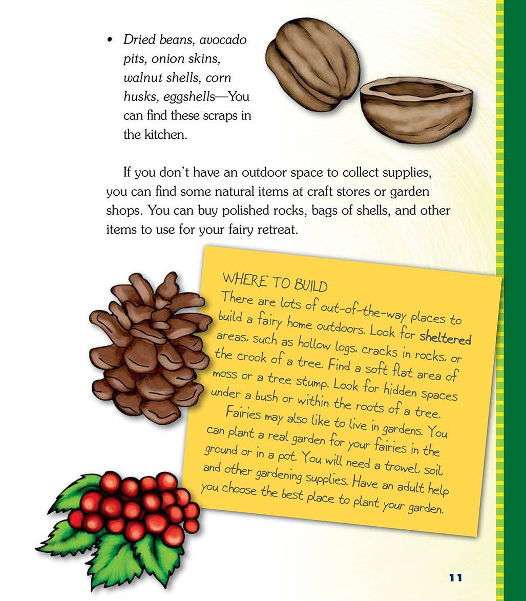 Creating Fairy Retreats: A hardcover Kid's craft book