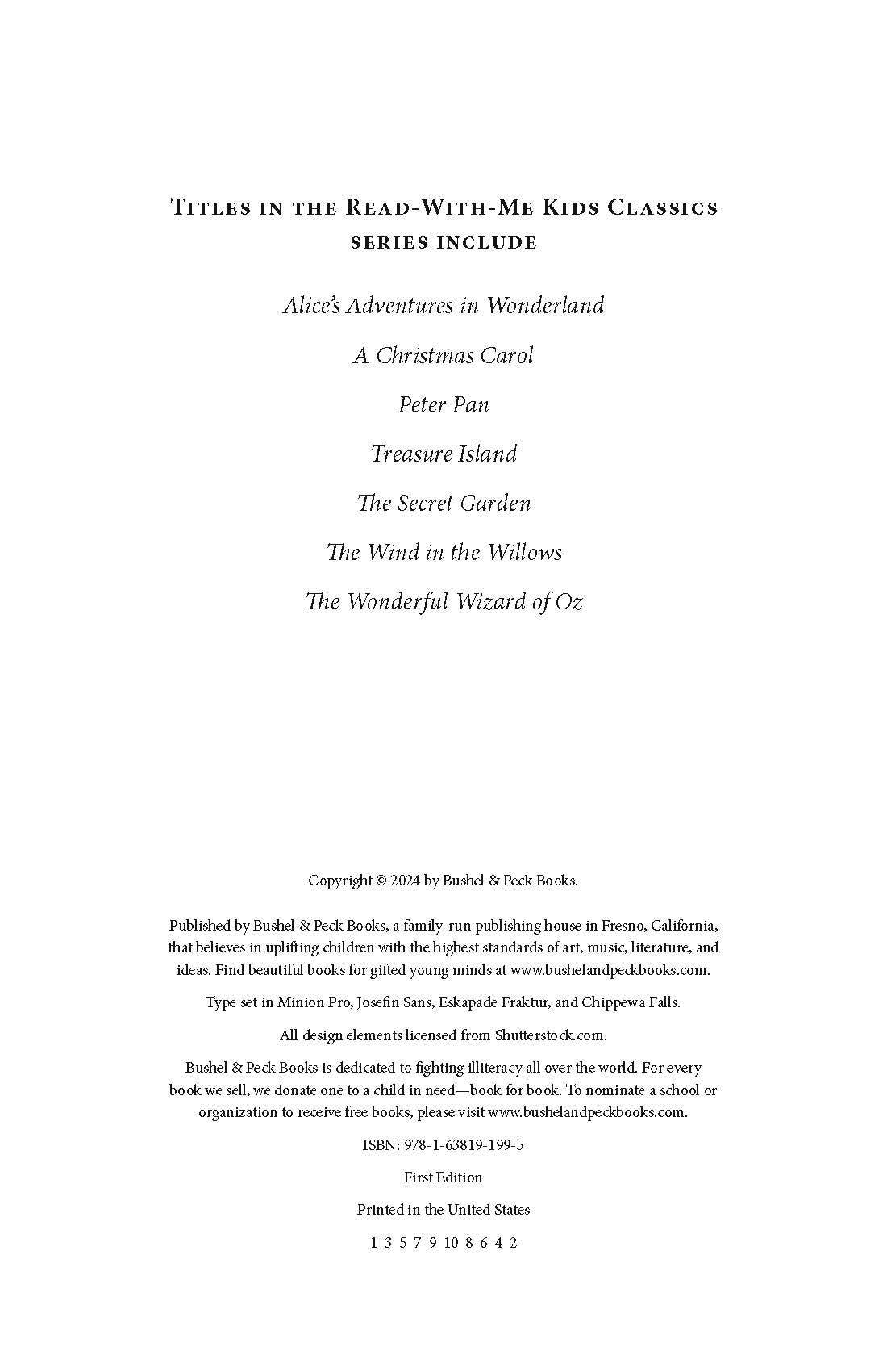 The Wonderful Wizard of Oz: The Read-With-Me Edition
