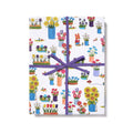 Richard Scarry Busytown Flowers wrapping paper