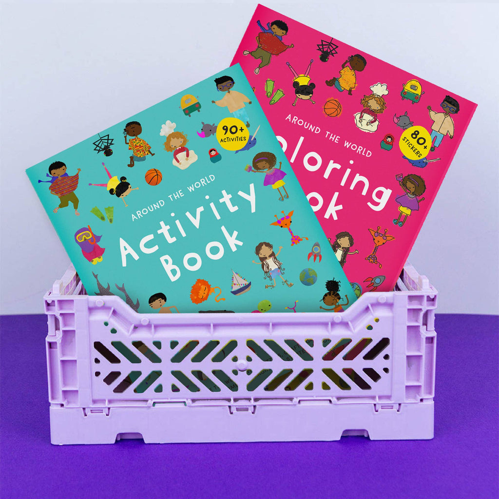 Around the World Kids Activity Book | Bookish Spring Gift