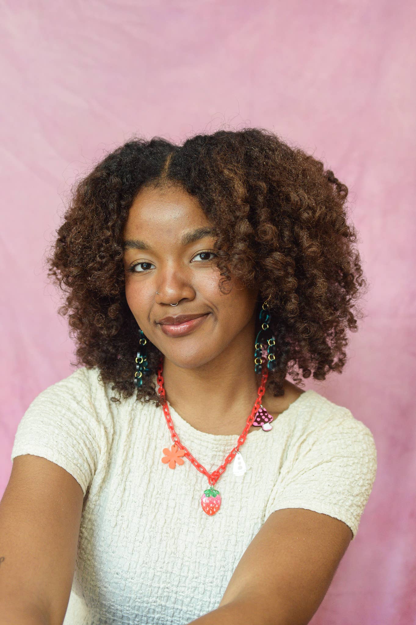 Teal Translucent Statement