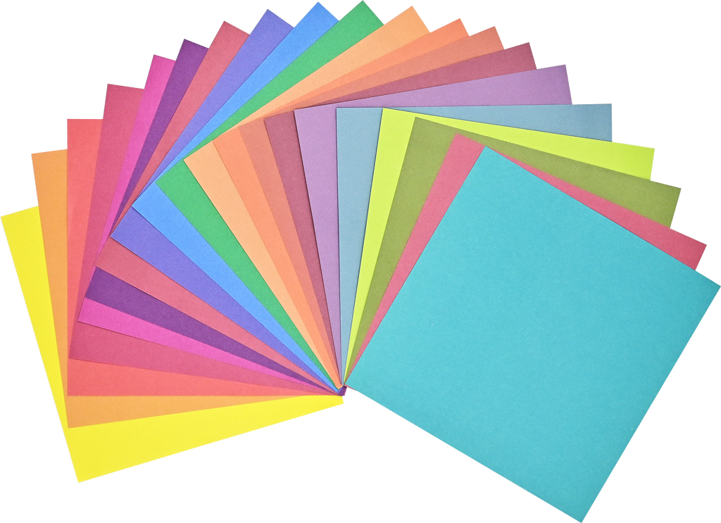 Origami Paper 20 Vivid Colors (500 Sheets)