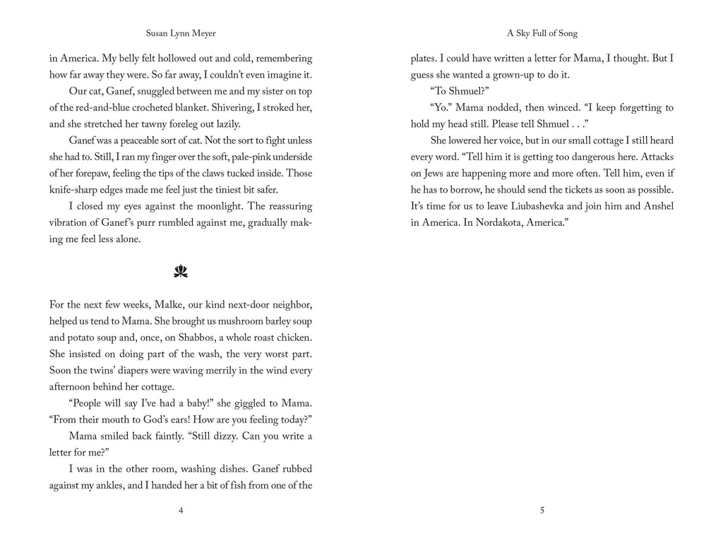 A Sky Full of Song by Susan Lynn Meyer