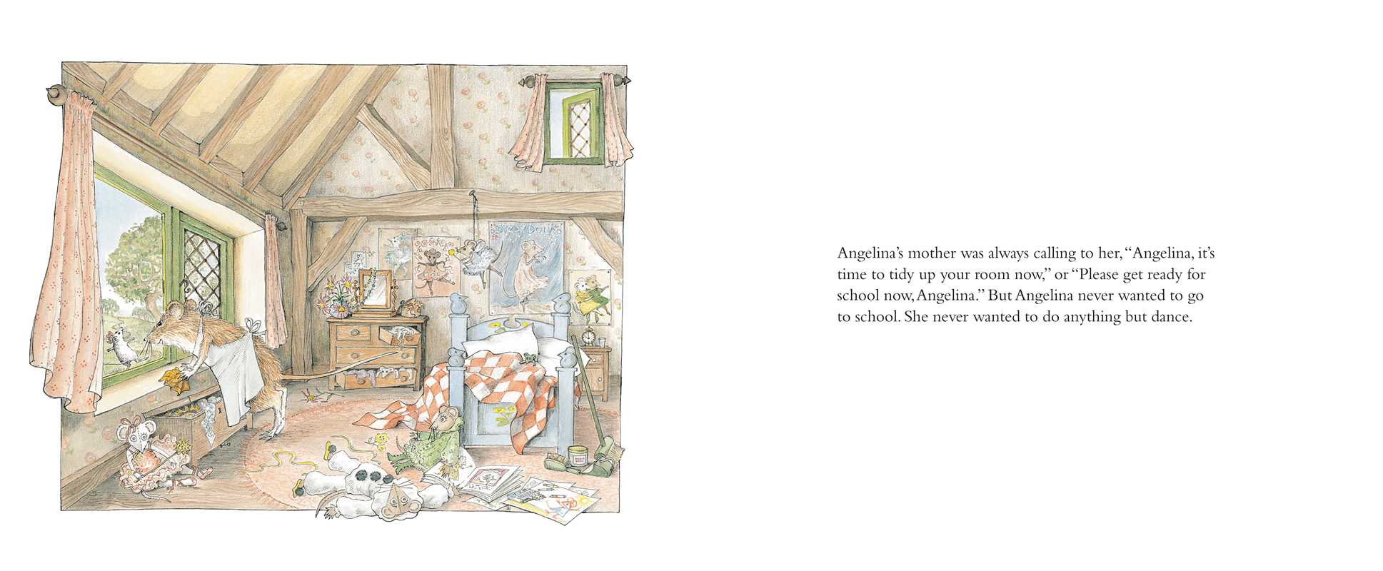 Angelina Ballerina by Katharine Holabird