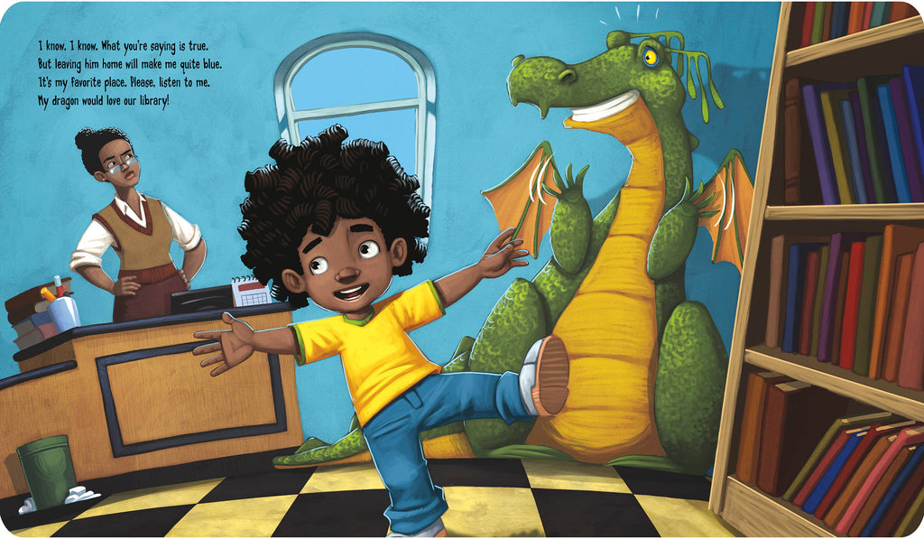 Do Not Bring Your Dragon to the Library Board Book