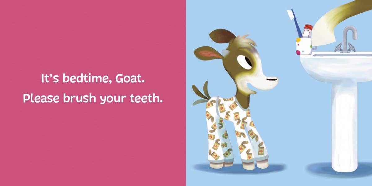 Go to Bed, Goat Board Book